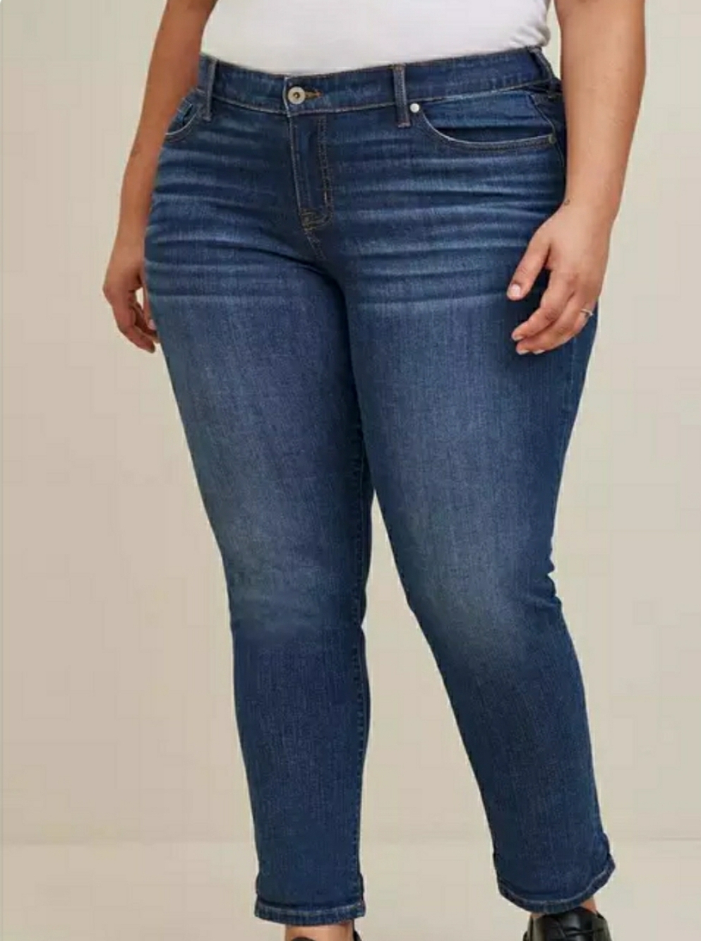 Torrid Boyfriend Stretch Dark Wash Jeans. Size: 20R